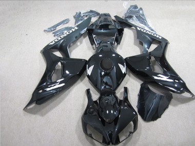 Honda CBR 1000RR 2006-2007 - Preto Branco Decalque