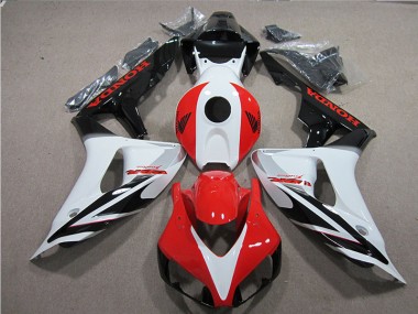 Honda CBR 1000RR 2006-2007 - Preto Branco Vermelho Fireblade
