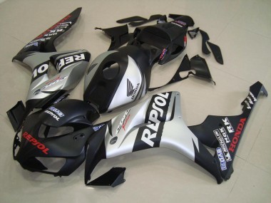 Honda CBR 1000RR 2006-2007 - Preto Fosco Prata Repsol