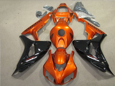 Honda CBR 1000RR 2006-2007 - Preto Laranja Fireblade