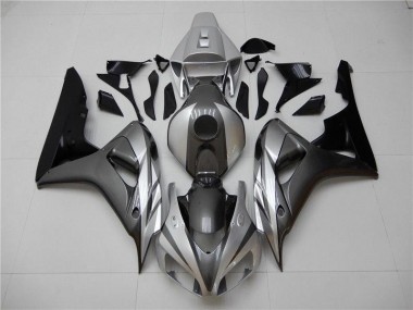 Honda CBR 1000RR 2006-2007 - Preto Prata Cinzento
