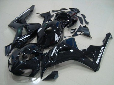 Honda CBR 1000RR 2006-2007 - Preto Prata Decalques
