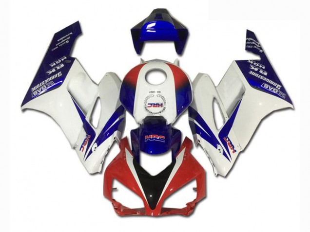 Honda CBR 1000RR 2006-2007 - Vermelho Branco Azul Honda CBR 1000RR 2006-2007 - Vermelho Branco Azul