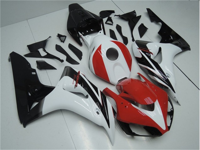 Honda CBR 1000RR 2006-2007 - Vermelho Branco Preto Honda CBR 1000RR 2006-2007 - Vermelho Branco Preto