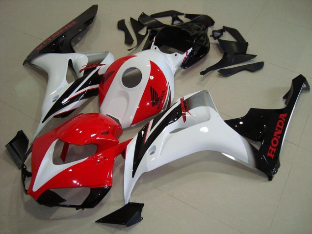 Honda CBR 1000RR 2006-2007 - Vermelho Branco Preto Honda CBR 1000RR 2006-2007 - Vermelho Branco Preto