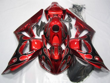 Honda CBR 1000RR 2006-2007 - Vermelho Preto Chama