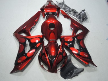 Honda CBR 1000RR 2006-2007 - Vermelho Preto