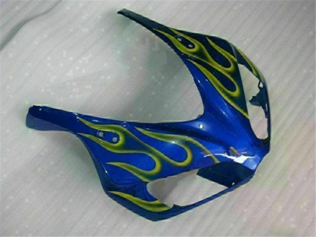 Honda CBR 1000RR 2008-2011 - Amarelo Chama Azul Honda CBR 1000RR 2008-2011 - Amarelo Chama Azul