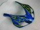 Honda CBR 1000RR 2008-2011 - Amarelo Chama Azul Honda CBR 1000RR 2008-2011 - Amarelo Chama Azul