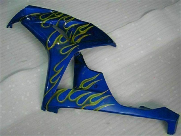 Honda CBR 1000RR 2008-2011 - Amarelo Chama Azul Honda CBR 1000RR 2008-2011 - Amarelo Chama Azul