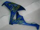 Honda CBR 1000RR 2008-2011 - Amarelo Chama Azul Honda CBR 1000RR 2008-2011 - Amarelo Chama Azul