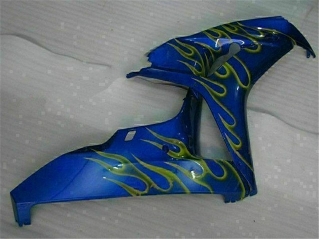 Honda CBR 1000RR 2008-2011 - Amarelo Chama Azul Honda CBR 1000RR 2008-2011 - Amarelo Chama Azul
