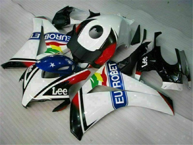 Honda CBR 1000RR 2008-2011 - Branco Azul Vermelho Eurobet Lee Honda CBR 1000RR 2008-2011 - Branco Azul Vermelho Eurobet Lee