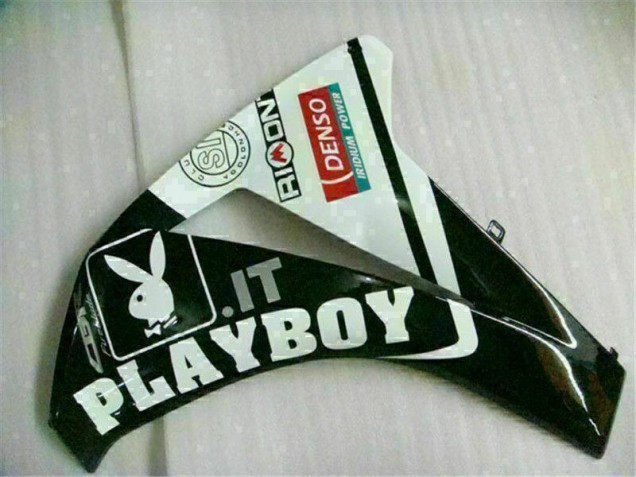 Honda CBR 1000RR 2008-2011 - Branco Preto Playboy Honda CBR 1000RR 2008-2011 - Branco Preto Playboy