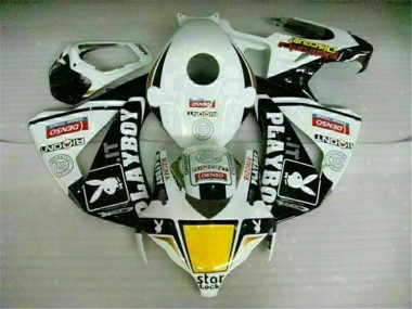Honda CBR 1000RR 2008-2011 - Branco Preto Playboy