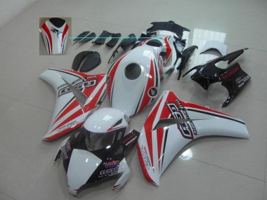 Honda CBR 1000RR 2008-2011 - Branco Vermelho Rsd