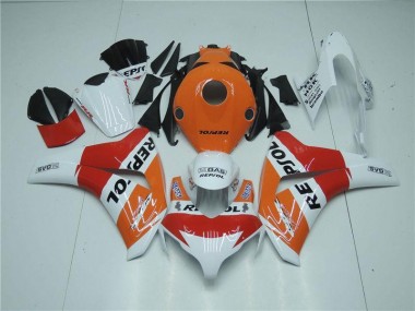 Honda CBR 1000RR 2008-2011 - Laranja Branco Vermelho Repsol