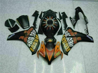 Honda CBR 1000RR 2008-2011 - Laranja Preto
