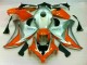 Honda CBR 1000RR 2008-2011 - Prata Laranja Honda CBR 1000RR 2008-2011 - Prata Laranja