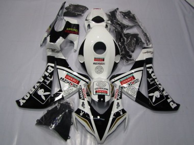 Honda CBR 1000RR 2008-2011 - Preto Branco Denso Playboy
