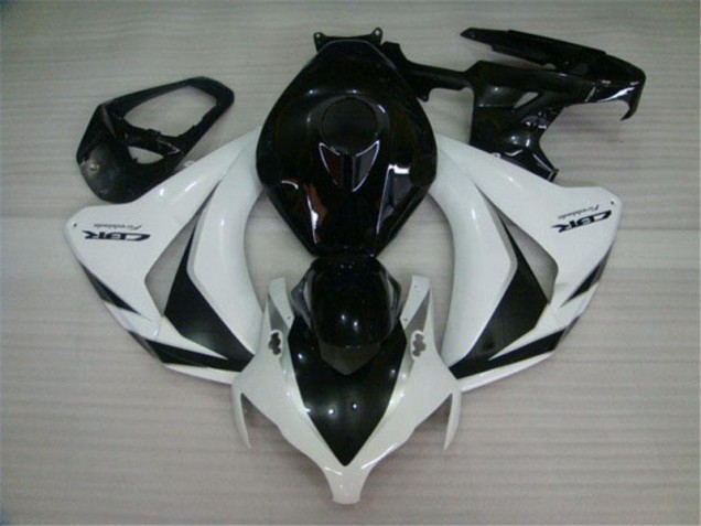 Honda CBR 1000RR 2008-2011 - Preto Branco Honda CBR 1000RR 2008-2011 - Preto Branco