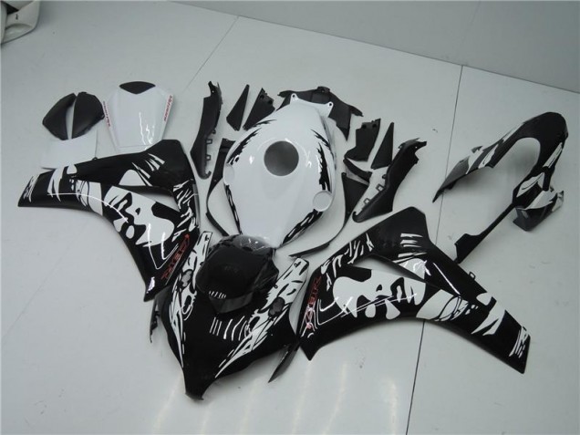 Honda CBR 1000RR 2008-2011 - Preto Branco