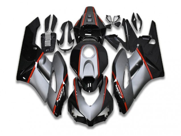 Honda CBR 1000RR 2008-2011 - Preto Cinzento Vermelho Honda CBR 1000RR 2008-2011 - Preto Cinzento Vermelho