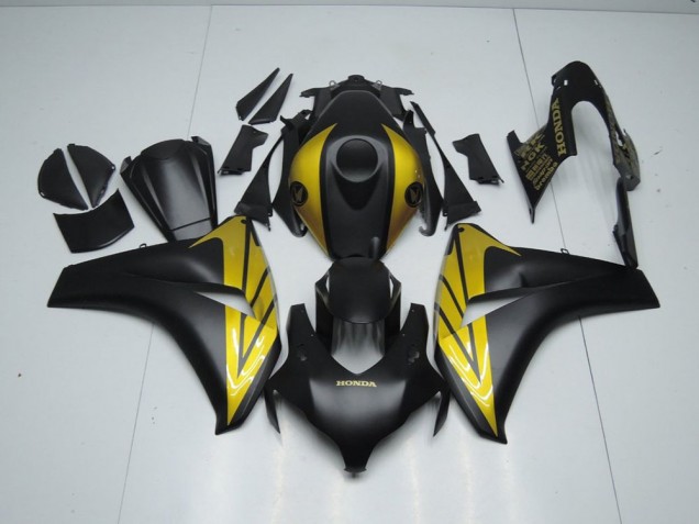 Honda CBR 1000RR 2008-2011 - Preto Fosco & Ouro