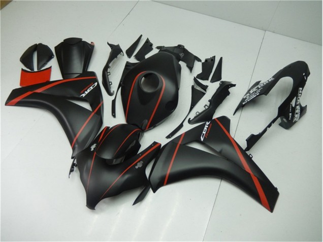 Honda CBR 1000RR 2008-2011 - Preto Fosco Vermelho