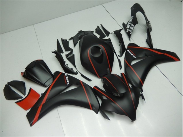 Honda CBR 1000RR 2008-2011 - Preto Fosco Vermelho