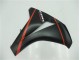 Honda CBR 1000RR 2008-2011 - Preto Fosco Vermelho