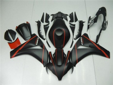 Honda CBR 1000RR 2008-2011 - Preto Fosco Vermelho