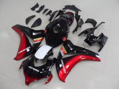 Honda CBR 1000RR 2008-2011 - Preto Vermelho Mugen