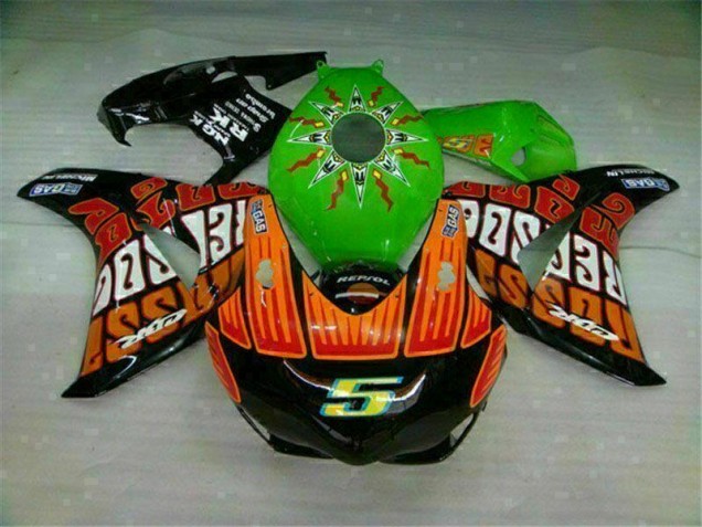 Honda CBR 1000RR 2008-2011 - Verde Laranja