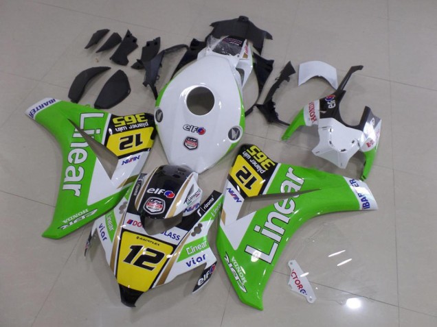 Honda CBR 1000RR 2008-2011 - Verde Linear 12