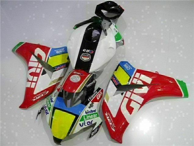 Honda CBR 1000RR 2008-2011 - Vermelho Branco Honda CBR 1000RR 2008-2011 - Vermelho Branco