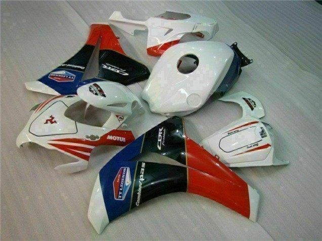 Honda CBR 1000RR 2008-2011 - Vermelho Branco Honda CBR 1000RR 2008-2011 - Vermelho Branco