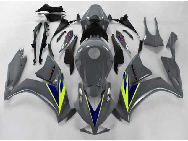 Honda CBR 1000RR 2012-2016 - Cinzento Azul Verde Honda CBR 1000RR 2012-2016 - Cinzento Azul Verde