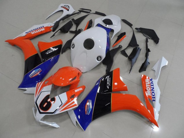Honda CBR 1000RR 2012-2016 - Laranja Branco TT Legend Honda CBR 1000RR 2012-2016 - Laranja Branco TT Legend