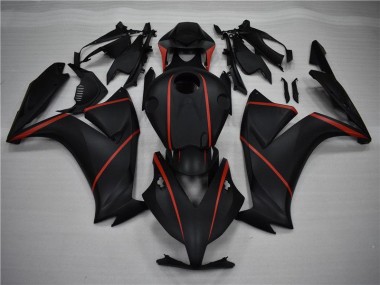 Honda CBR 1000RR 2012-2016 - Preto Fosco Vermelho