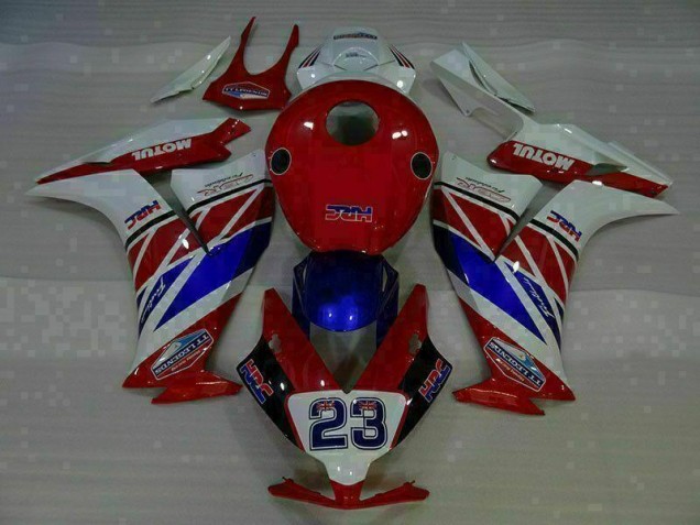 Honda CBR 1000RR 2012-2016 - Vermelho Branco Azul 23 Honda CBR 1000RR 2012-2016 - Vermelho Branco Azul 23