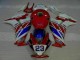 Honda CBR 1000RR 2012-2016 - Vermelho Branco Azul 23 Honda CBR 1000RR 2012-2016 - Vermelho Branco Azul 23