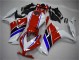 Honda CBR 1000RR 2012-2016 - Vermelho Branco Azul Honda CBR 1000RR 2012-2016 - Vermelho Branco Azul