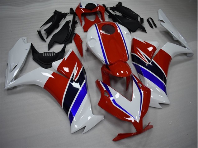 Honda CBR 1000RR 2012-2016 - Vermelho Branco Azul Honda CBR 1000RR 2012-2016 - Vermelho Branco Azul