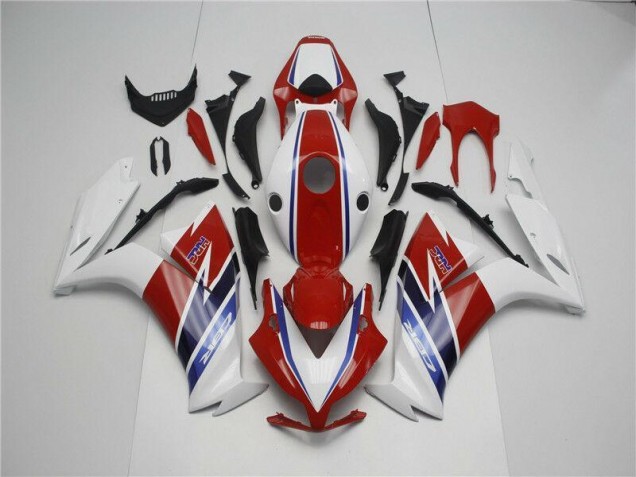 Honda CBR 1000RR 2012-2016 - Vermelho Branco Azul Honda CBR 1000RR 2012-2016 - Vermelho Branco Azul