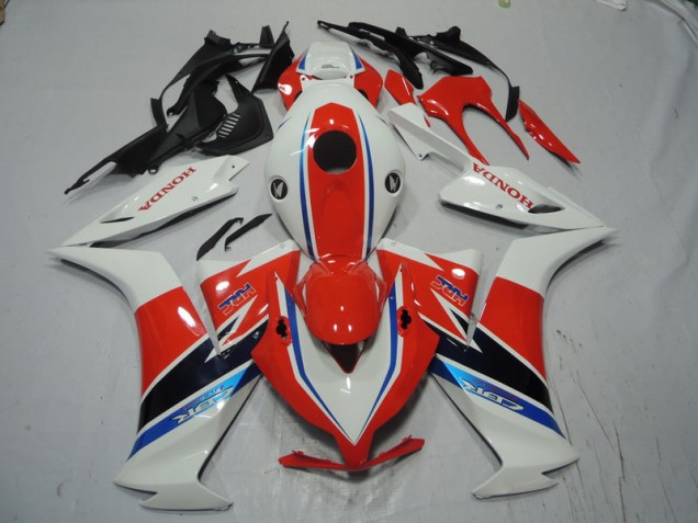 Honda CBR 1000RR 2012-2016 - Vermelho Branco Azul Honda CBR 1000RR 2012-2016 - Vermelho Branco Azul