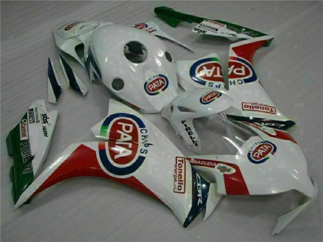 Honda CBR 1000RR 2012-2016 - Vermelho Branco PATA Honda CBR 1000RR 2012-2016 - Vermelho Branco PATA