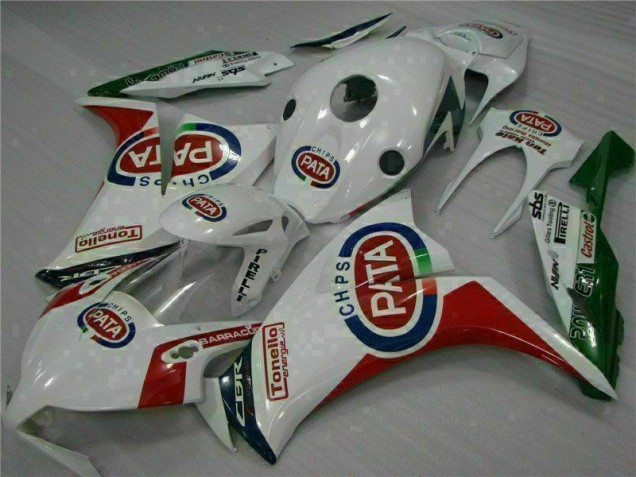 Honda CBR 1000RR 2012-2016 - Vermelho Branco PATA Honda CBR 1000RR 2012-2016 - Vermelho Branco PATA