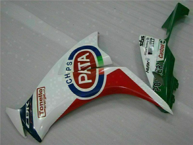 Honda CBR 1000RR 2012-2016 - Vermelho Branco PATA Honda CBR 1000RR 2012-2016 - Vermelho Branco PATA