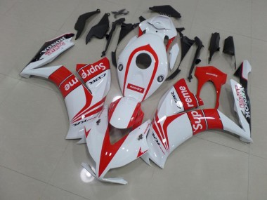 Honda CBR 1000RR 2012-2016 - Vermelho & Branco Supreme